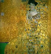 Gustav Klimt portraatt av adele bloch-bauer, oil painting artist